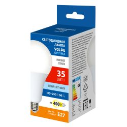 LED-A95-35W-4000K-E27-FR-SLS Лампа светодиодная. Форма A. матовая. Белый свет 4000K. ТМ Volpe