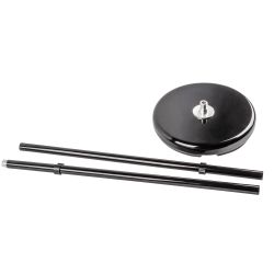 ULM-T600 2х6W-4500K-DIM BLACK Торшер напольный светодиодный. 2х6W. Сенсорный выключатель. Диммер. Черный. ТМ Uniel