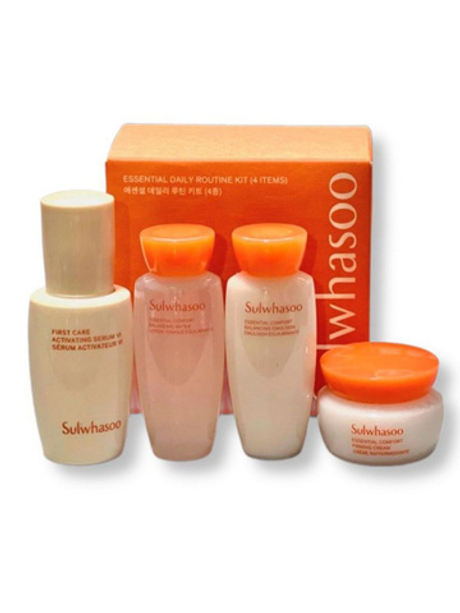 Sulwhasoo Essential Daily Routione Kit 4 items - Набор миниатюр для укрепления кожи лица