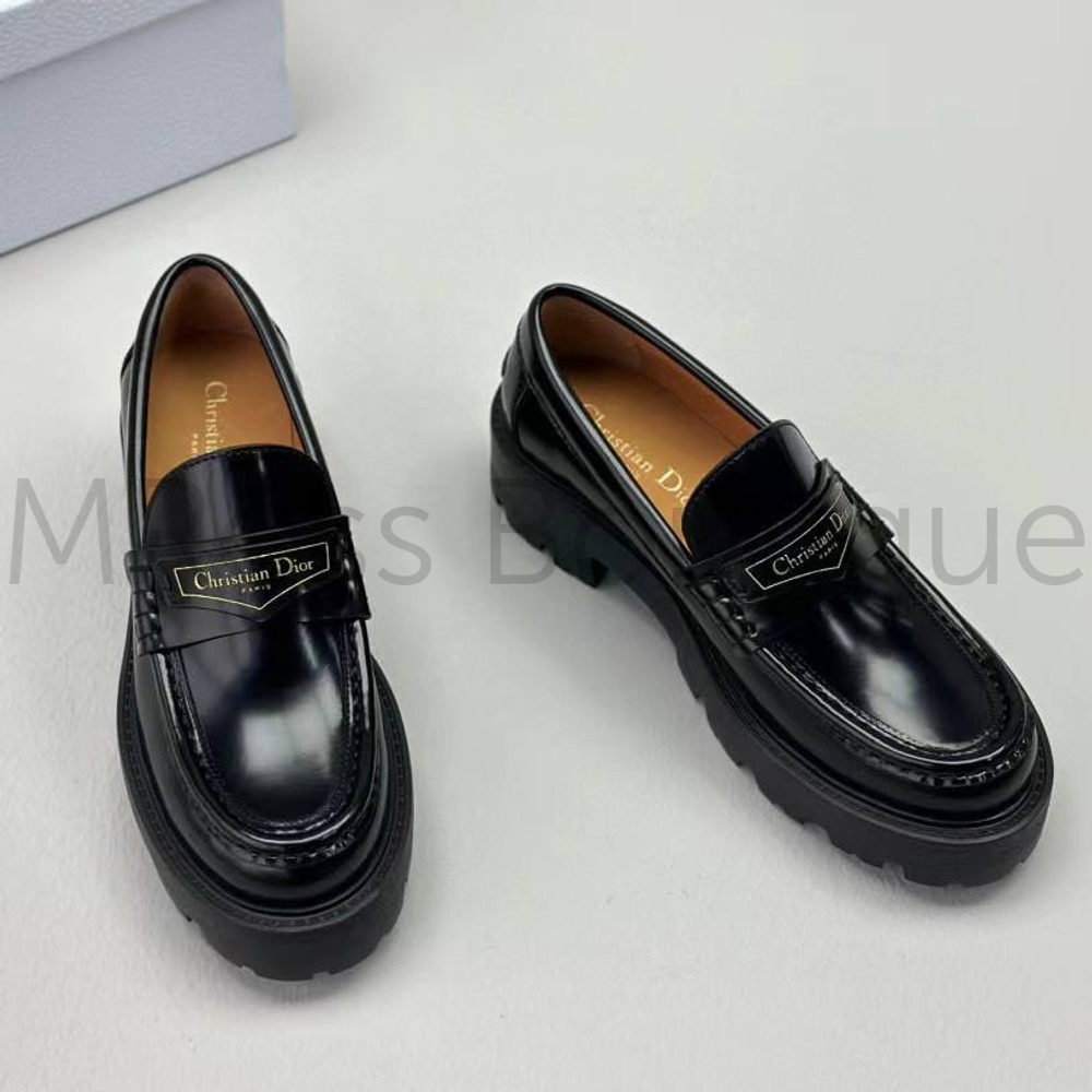 Кожаные туфли Chanel Mary Janes