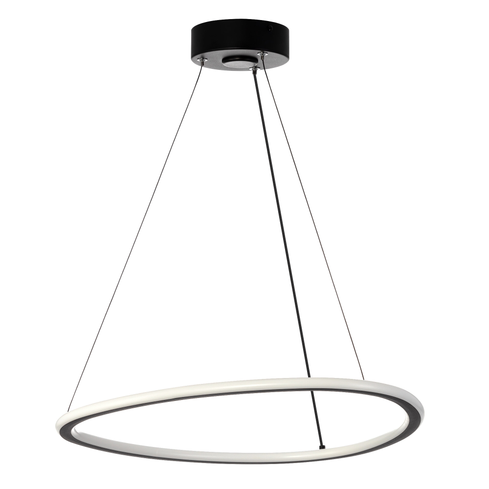 Citilux TRIO CL215B051 LED Люстра подвесная с пультом Чёрная