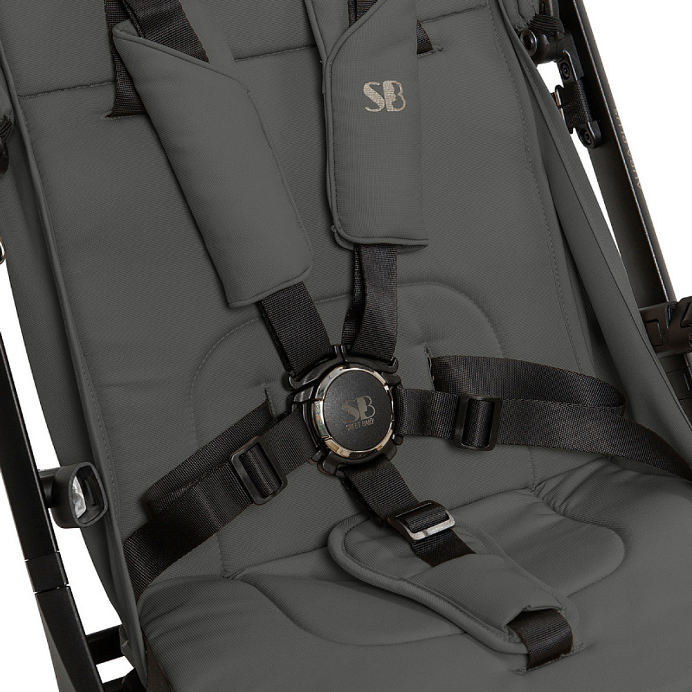 Прогулочная коляска Sweet Baby Aura Plus Dark Grey