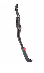 Подножка 20"-28" BLF-F13 задняя, крепление на 2 пера вилки, телескопическая, алюминиевая черная, арт. 390080 (10216170/140122/3010525, Китай)