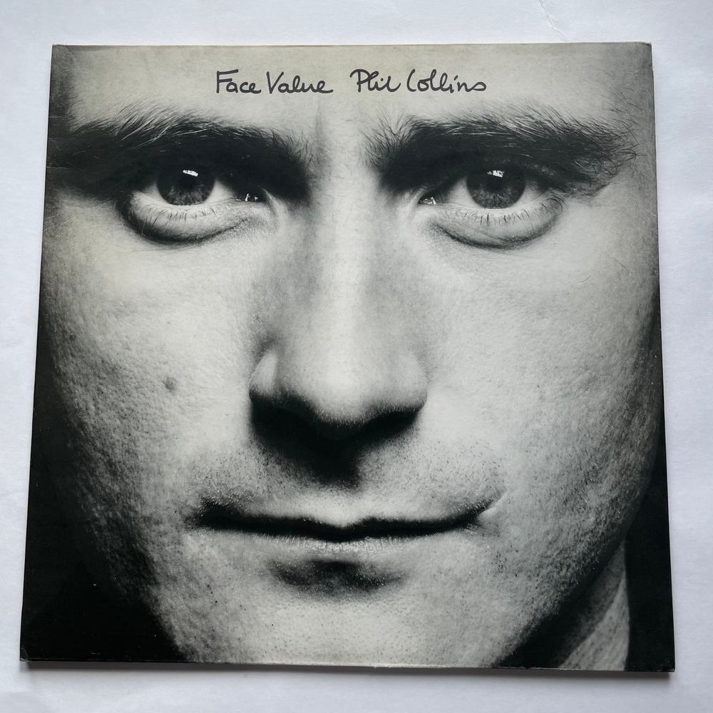 Винтажная виниловая пластинка LP Phil Collins Face Value (Англия 1981)