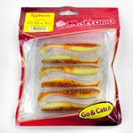 Виброхвост Mottomo Typhoon (85мм, 4гр), 6шт/уп