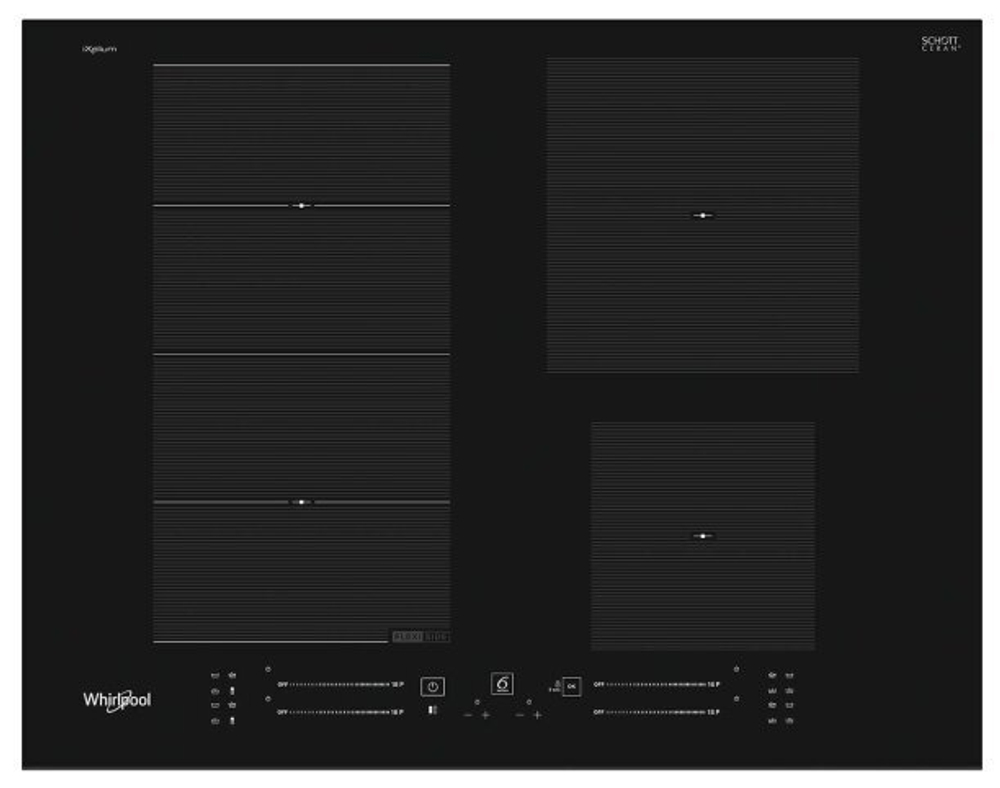 Встраиваемая индукционная варочная панель Whirlpool WF S9365 BF/IXL