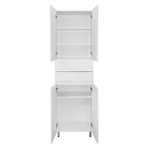 Пенал Azario Эстима 60 600х320х1970 напольный, белый глянцевый (CS00094564)