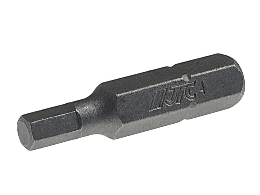 Бита HEX H4х30мм 1/4" DR 6-ти гранная JTC