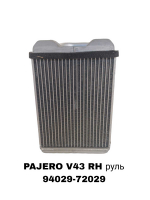 РАДИАТОР ПЕЧКИ PAJERO V43 91-99 RH РУЛЬ C ТРУБКОЙ