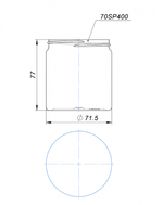 Банка 250 мл 70 мм ПЭТ №2 от производителя «Тара-Гост»