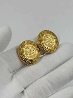 Клипсы с лого Givenchy