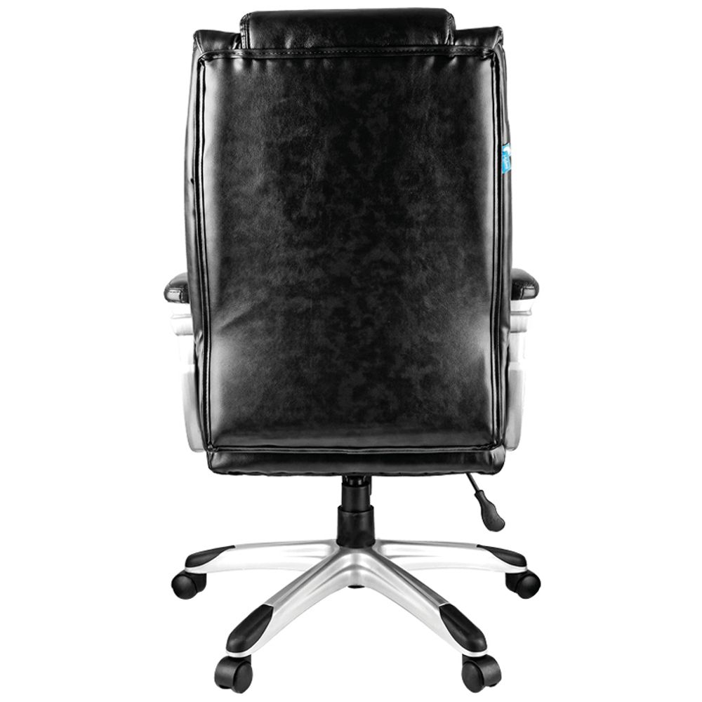 Кресло руководителя Helmi HL-E09 "Capital", экокожа черная
