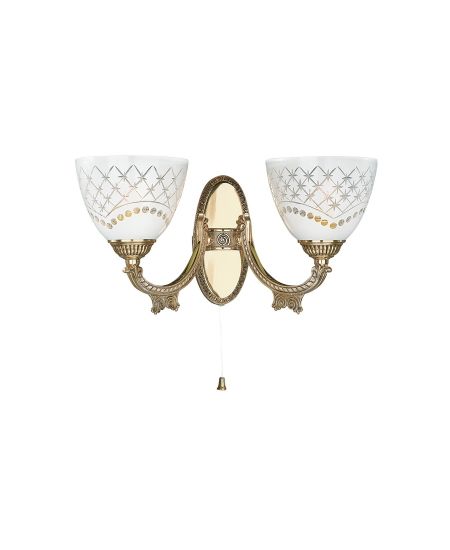 Двухламповое бра Reccagni Angelo A.7152/2