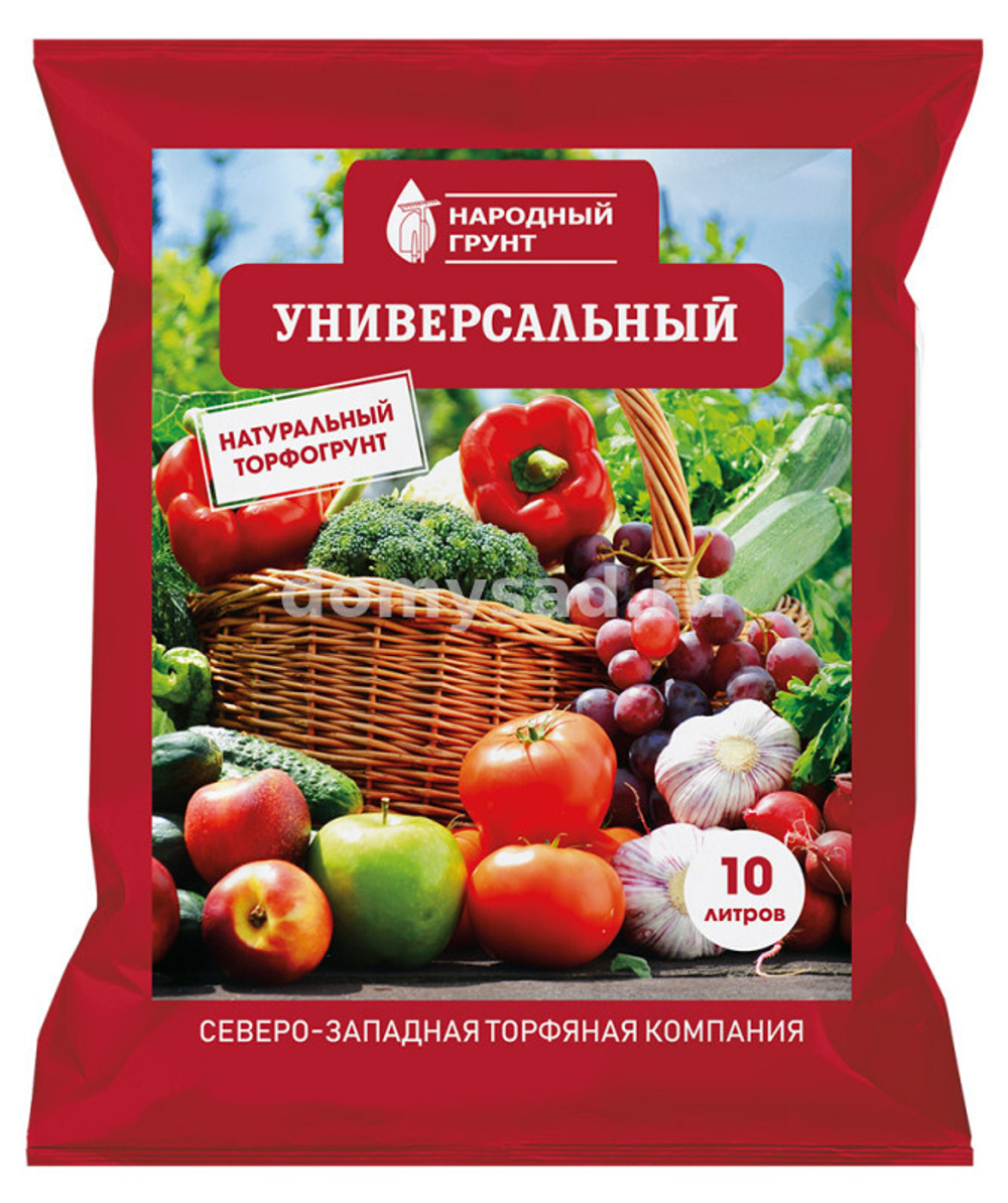Грунт Универсальный Народный грунт 10л