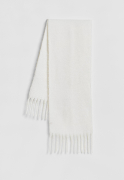 STRADIVARIUS Базовый шарф, экрю