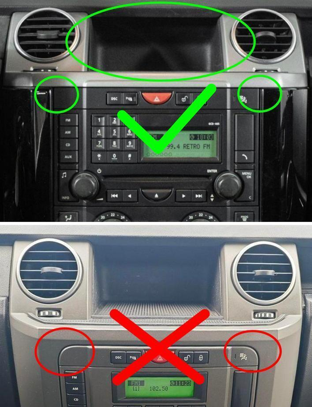 Магнитола для Land Rover Discovery 3 2005-2009 (прямые углы) - Teyes CC4-PRO монитор 13" 2K QLED на Android 13, Snapdragon 778G, 8+128, AI, CarPlay, DSP, 4G SIM-слот