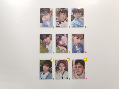 Фотокарты ZEROBASEONE (ZB1) - 2nd Global Official Fanclub Record ZB1