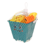 Набор для игры в песок (7предм.) ведро,лейка,совок,грабли,форм,сет.C394