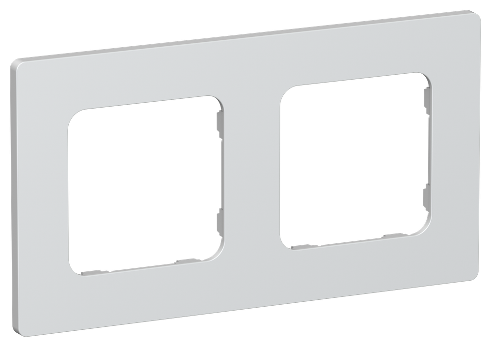 FLITE Рамка 2-местная РУ-2-К-ФлЖ жемчуг IEK