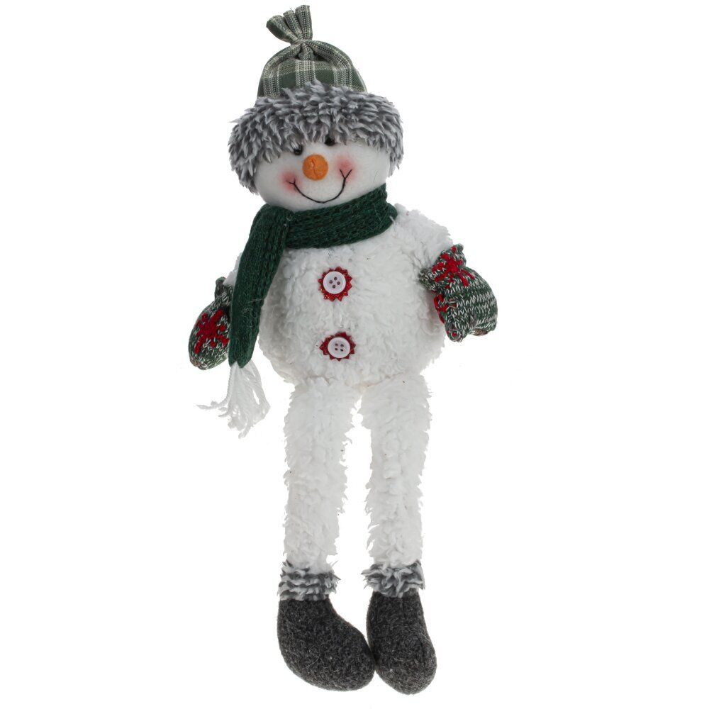 GAEM Игрушка набивная "Снеговик", L13 W7 H45/18 см, 2в.