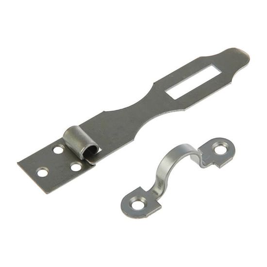 Накладка амбарная 180х40х35 мм 13 мм  цинк