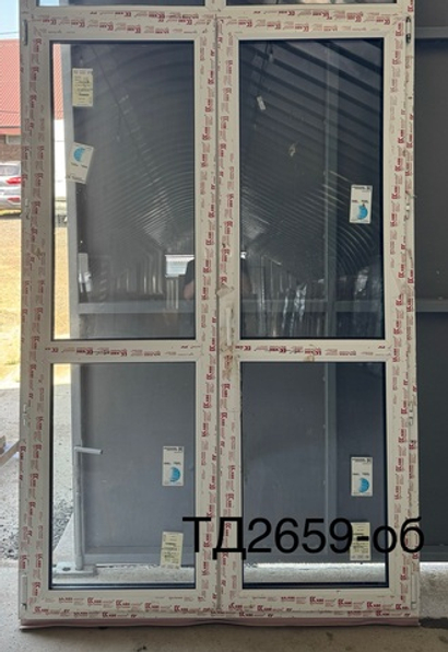 Балконный Блок Пластиковый Б/У 210(в) х 136(ш) Дверь