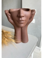 Кашпо-Ваза интерьерная для суккулентов