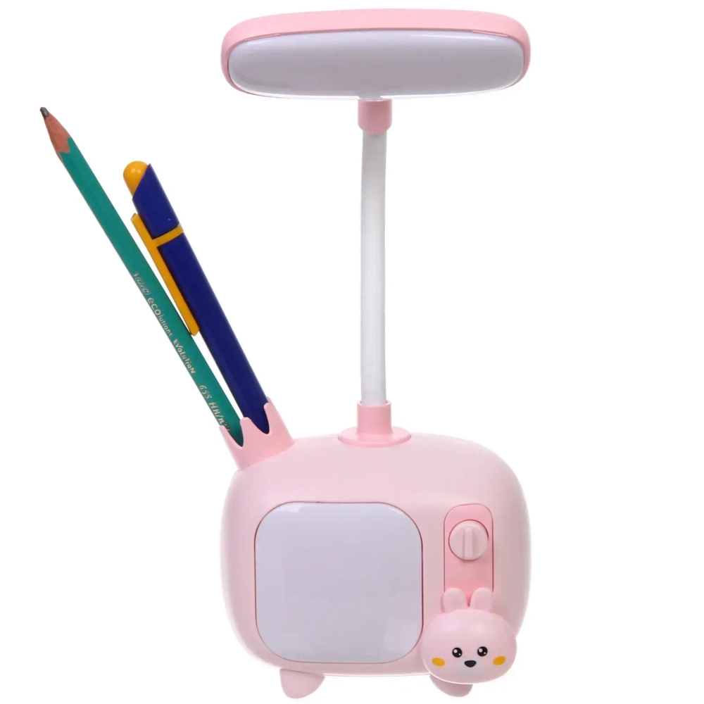 Настольная лампа «Sweet - TV time» LED, USB 0.6-4.2W 5V, Розовый