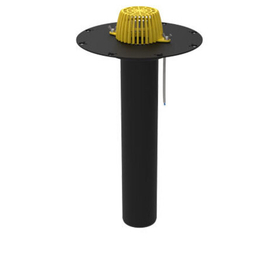 Кровельная воронка Татполимер ТП-02.100/6-Э с вертикальным выпуском