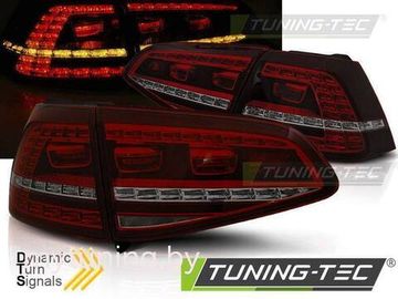 Задние фонари для Volkswagen Golf VII (13-17) LED Red Smoke
