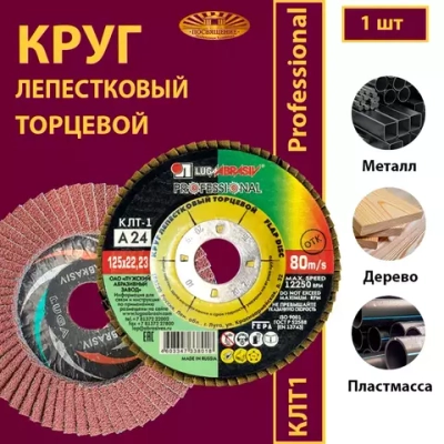 Круг КЛТ1 125х22,23 P24