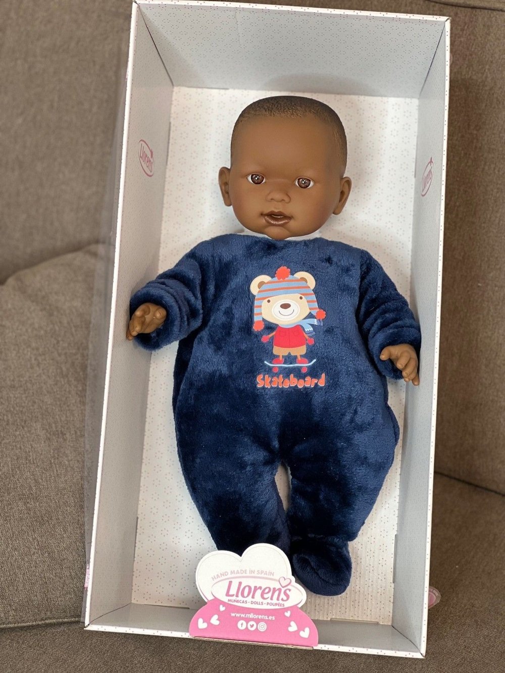 Кукла Llorens мягконабивная 42см Zareb (14247)