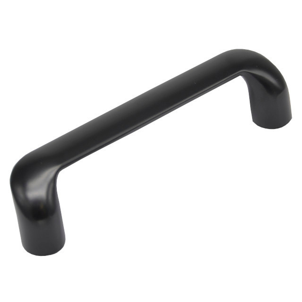 Ручка мебельная скобка EDSON 1018 Black Matt 128мм