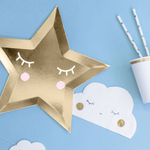 Тарелки бумажные «Звезда», 27 см, 6 шт