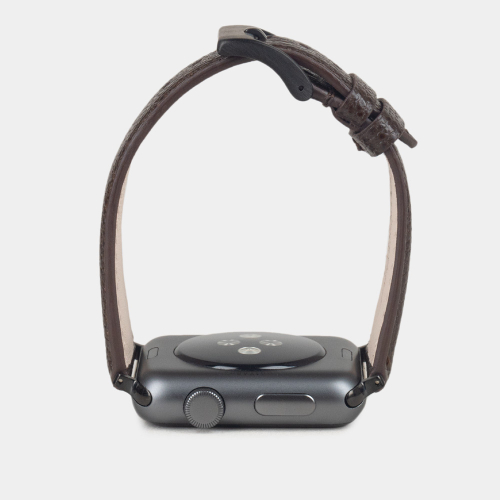 Ремешок для Apple Watch 40/41/42 mm из кожи сафьяно, коричневого цвета