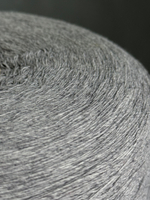 Пряжа Lanerossi ALBANY, 1/15 (100% мериносовая шерсть кардная),1500м/100гр, серый меланж