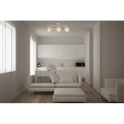 Светильник настенно-потолочный спот Rivoli Kalisto 7025-703 3 х E14 40 Вт поворотный | Rivoli