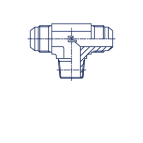 Штуцер FTC JIC 9/16 - BSPT 3/8