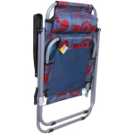 Кресло складное с подлокотниками Джинс 1608-RGR, 55*71*95 см, ДоброСад