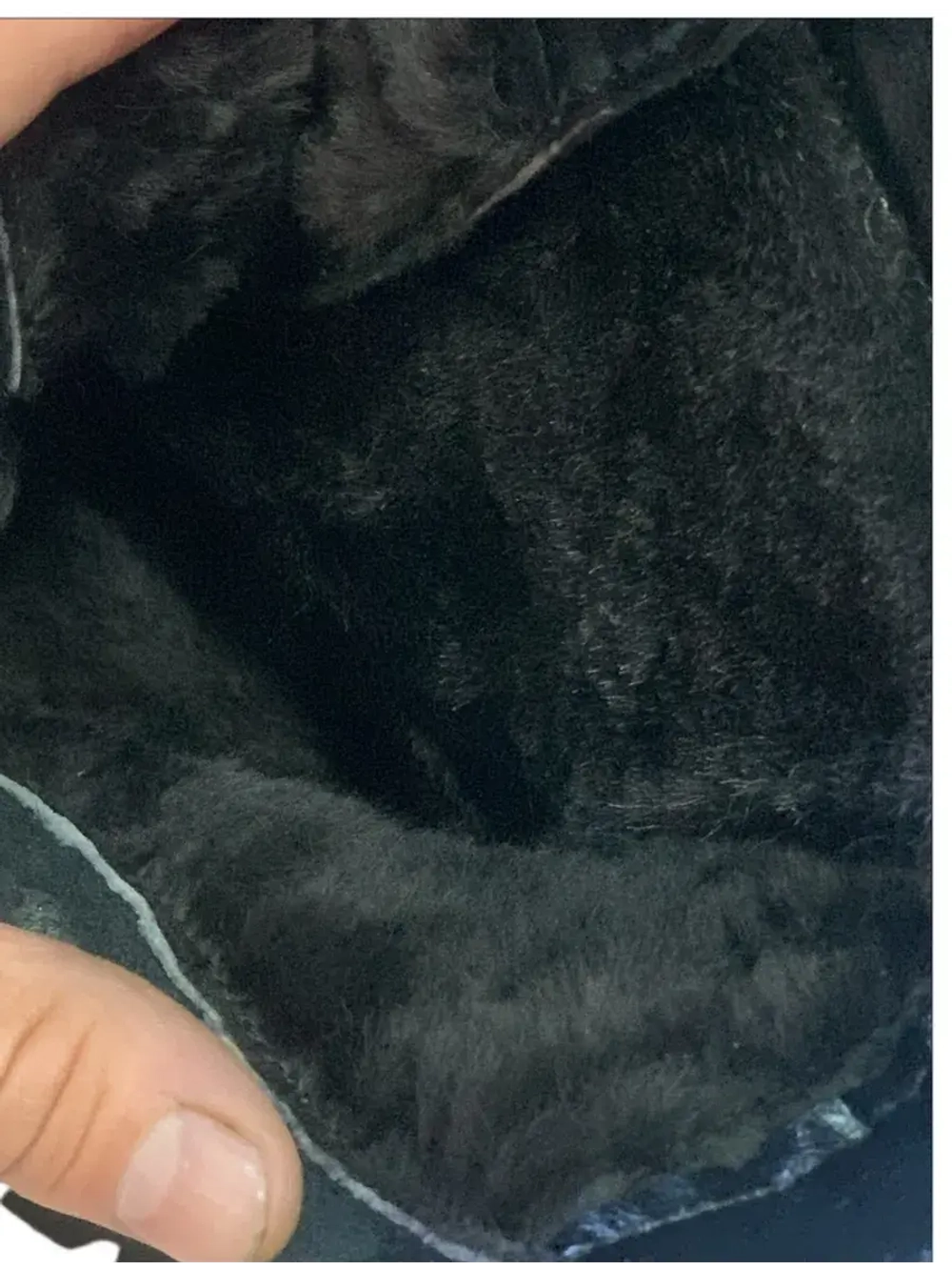 Ботинки с высоким берцем из натуральной кожи