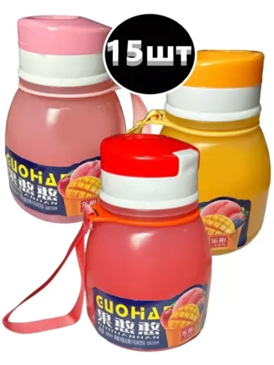 Напиток со вкусом Персика, Манго, Клубники 600 мл * 15 шт