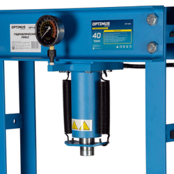OPT-240 Пресс гаражный 40 т, с ручным и пневмогидравлическим насосом