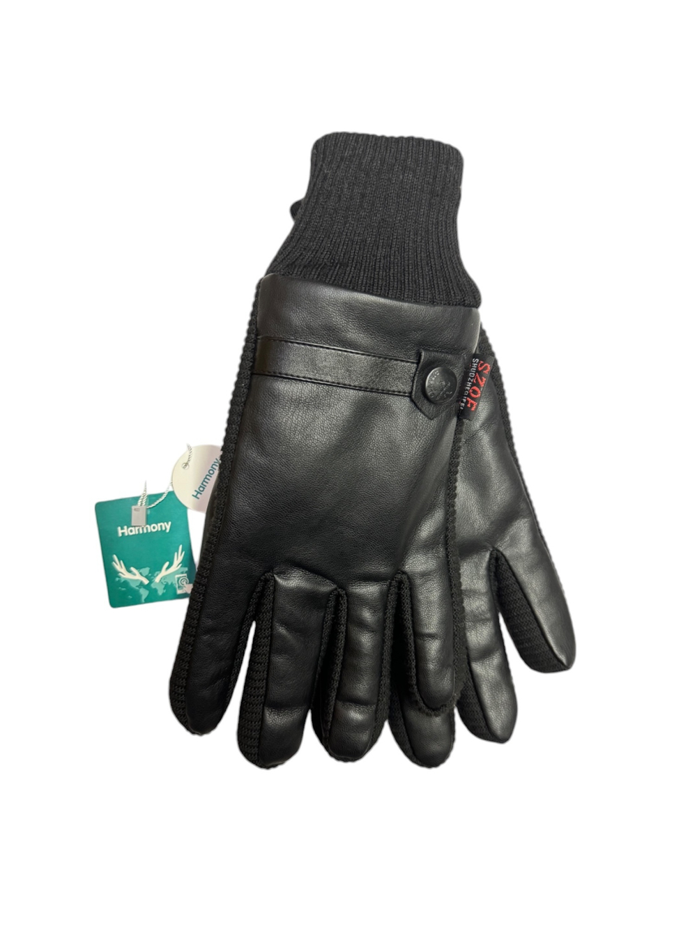 Перчатки. Мужские. Материал верха: Эко кожа. Подклад: Плюш-флис. Толстые.5 шт в упаковке.