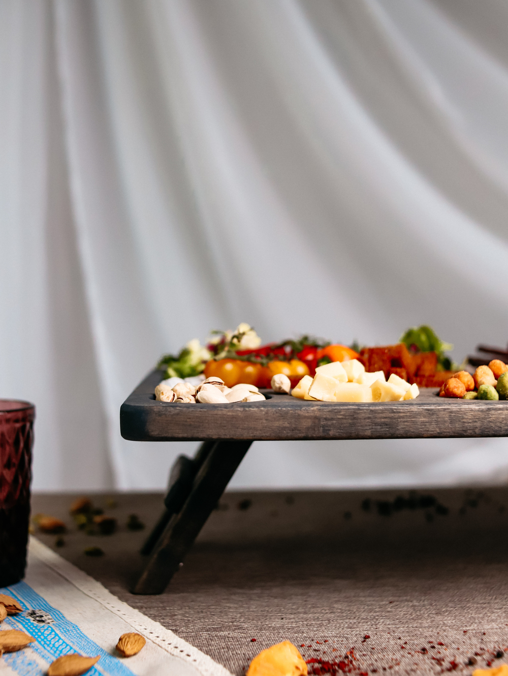 Менажница Поднос на ножках большой