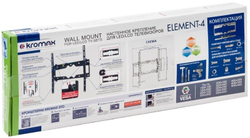 Кронштейн для телевизора Kromax ELEMENT-4 черный 22;-65; макс.50кг настенный наклон