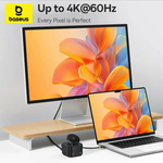 Baseus MagPro 2 Зарядное устройство 7в1 беспроводное Hub Magnetic Wireless Charging 15W