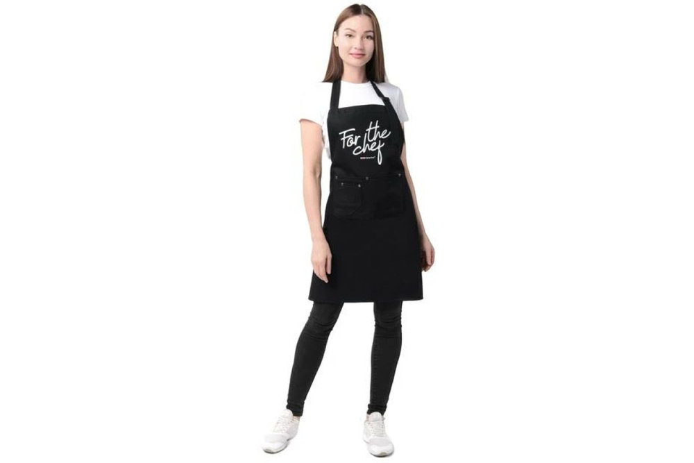 Фартук кухонный Home One саржа черный