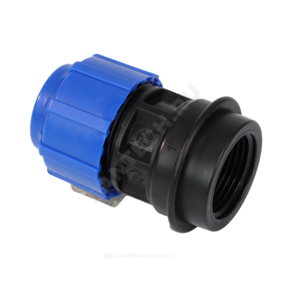 Муфта компрессионная ПЭ Дн 50х1 1/2" ВР Ру16 ТПК-АКВА 52005112