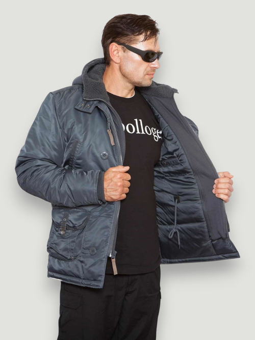 Куртка Бомбер - Ranger II Apolloget (стальной синий - steel blue)