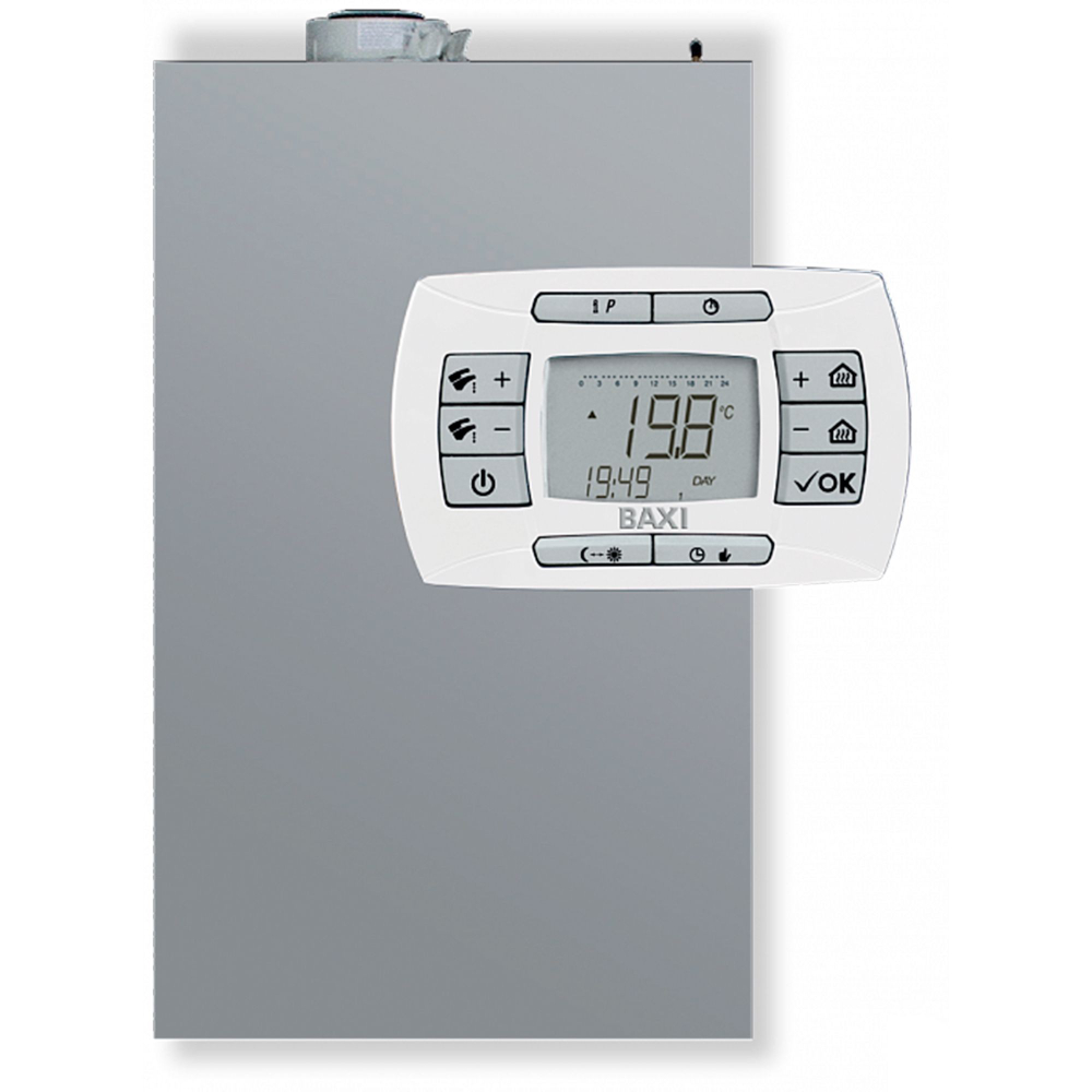 Котел газовый BAXI LUNA AIR 28 конденс., настенный, 2 конт., закр.кам.сгор.